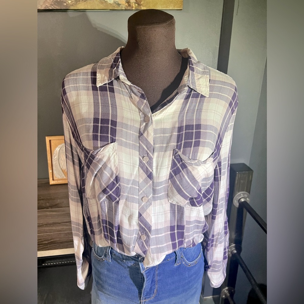 Plaid women shirt